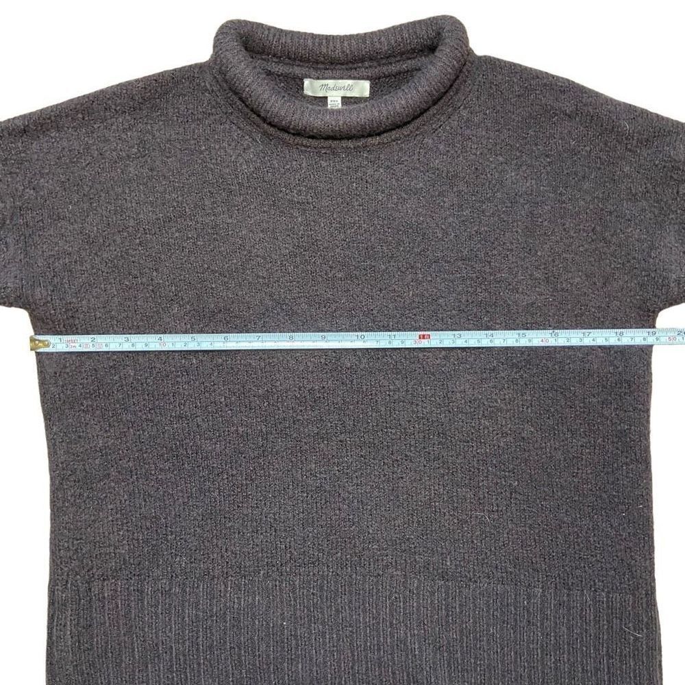 Madewell Fulton Pullover Sweater in Raisin Women’s Size XXS - Picture 6 of 9